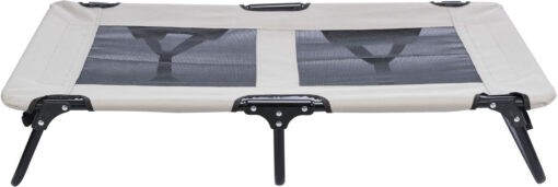 Hundeliege, beige/schwarz 120×19×70cm