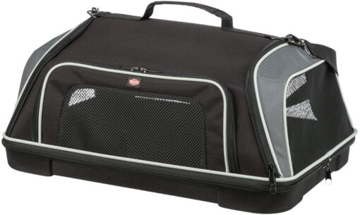 Sac pour avion Boarding, noir/gris 55×23×40cm