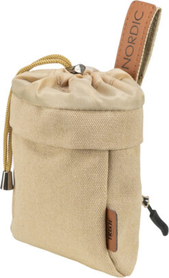 Alternative view of BE NORDIC Snack-Tasche, ø 10×14cm, sand