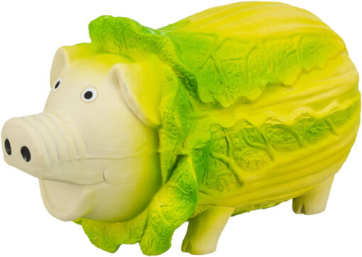 Chou cochon, en latex, 23cm, vert clair