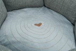 Alternative view of Bett Viviana, rund, ø 50cm, blau-grau