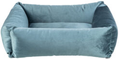 Alternative view of Bett Malia, eckig, blau-grau