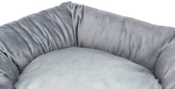 Alternative view of Bett Lionel, recycelt, rund, ø 60cm, grau