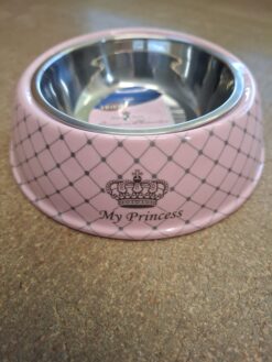 My Princess écuelle mixte, mélamine & acier inox
