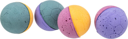 Balles souples,mousse, ø4,3cm, 4 Pcs