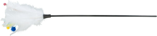 Spielstab mit Federn, Kunststoff, Katzenminze, 41cm nur per VE 24