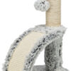 Junior arbre à chat Winnie avec brosse, 43cm, blanc-noir