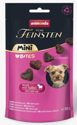 Animonda, Hund, Vom Feinsten Mini Bites Rind m. Salbei