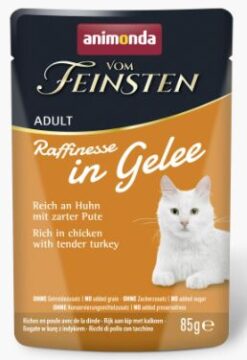 Animonda, ch. V. Fein. Adult, Raff. i. Gelee poulet a. dinde