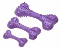Alternative view of COMFY TOY DENTAL BONE MINT, LAVENDER