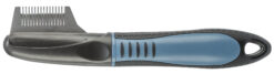 Alternative view of Trimm-Messer, grob, Kunststoff/Edelstahl, dunkelgrau/blau