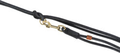 Alternative view of Laisse Pure V, couture ronde, cuir, S: 2 m/10 mm, noir