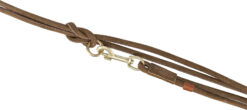Alternative view of Pure V-Leine, rundgenäht, Leder, S: 2 m/10 mm, braun
