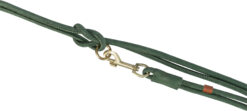 Alternative view of Pure V-Leine, rundgenäht, Leder, S: 2 m/10 mm, salbei