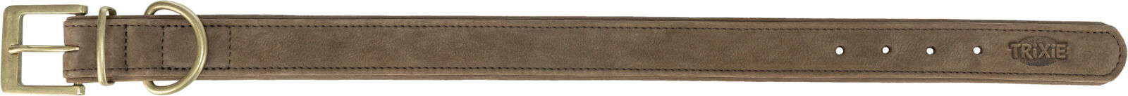 Pure Halsband, Leder, braun M-L: 39-46cm/35 mm Pure Halsband, Leder, braun M-L: 39-46cm/35 mm
