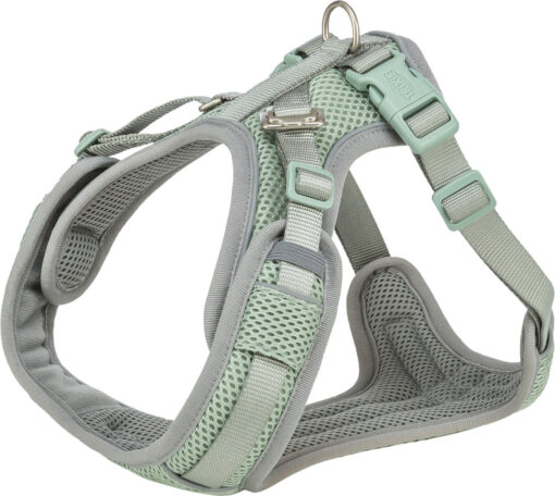 Premium FlexMesh Geschirr, wide fit, salbei XS-S: 40-57cm/15 mm