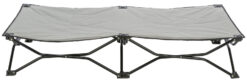 Alternative view of Camping-Bett für Hunde, 120×22×60cm, beige/schwarz