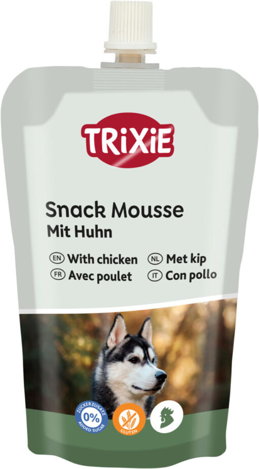 Snack Mousse au poulet, 200 g nur per VE 8Stk.