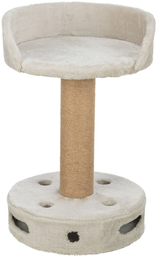 Griffoir Dalia avec panier et pied de jeu, 54cm, gris