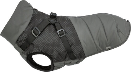Manteau Pontis Reflect avec harnais, gris XS: 27cm