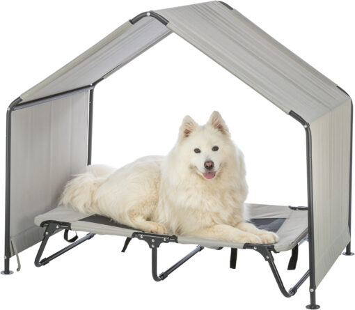 Überdachung für  28211, beige/schwarz 90×85×70cm