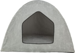 Alternative view of Vital Höhle Jonna, Cordplüsch, 70×70×100cm, hellgrau