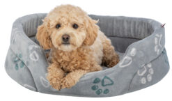 Alternative view of Lit Jimmy Soft, peluche douillette, ovale, gris clair
