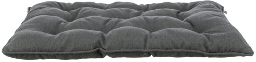 Coussin Caliente, carré, gris foncé 78×60cm