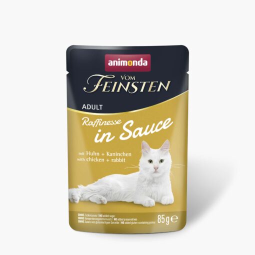 Animonda, ch. V. Fein. Adult, Raff. i. sauce poul.et+lapin 85g / VE 24