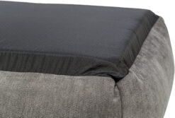 Alternative view of Lit Vital Lennox, chenille, carré, 100×70cm, gris