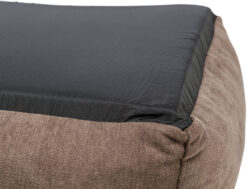 Alternative view of Vital Bett Lennox, Chenille, eckig, 60×50cm, braun