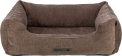 Vital Bett Lennox, Chenille, eckig, 60×50cm, braun