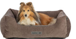Alternative view of Vital Bett Lennox, Chenille, eckig, 120×80cm, braun