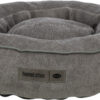 Vital Bett Lennox, Chenille, rund, ø 70cm, grau