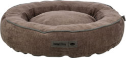 Vital Bett Lennox, Chenille, rund, ø 50cm, braun