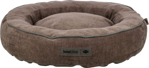 Vital Bett Lennox, Chenille, rund, ø 50cm, braun