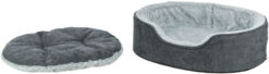 Alternative view of Vital lit Lino Soft, ovale, 83×67cm, gris/gris clair