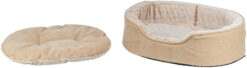 Alternative view of Vital Bett Lino Soft, oval, 60×45cm, beige/creme