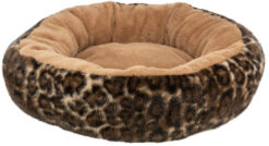 Lit Leo, rond, ø 50cm, brun clair/brun