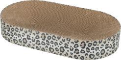 Alternative view of Kratzbett Leo, Pappe, Katzenminze, 63×10×35cm, creme