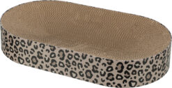 Alternative view of Lit griffoir Leo, carton, catnip, 63×10×35cm, brun