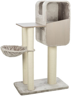 Alternative view of Kratzbaum Marina, 132cm, grau