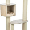 Arbre à chat XXL Kiara, 135cm, crème