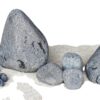 Basalt rund-tumbled ca. 3-6 cm