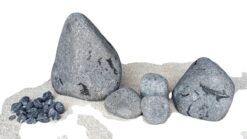 Basalt rund-tumbled ca. 3-6 cm