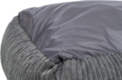 Alternative view of Vital Bett Jonna, Cordplüsch, eckig, dunkelgrau