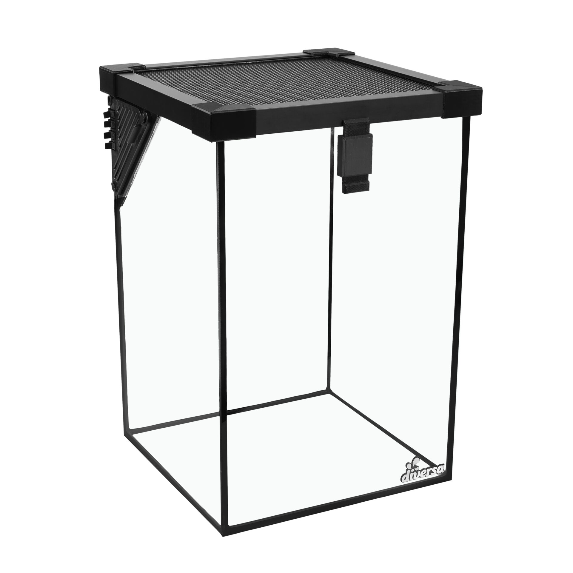 Terraires avec grille coulissante, 20x20x30cm; 3mm 20x20x30cm; 3mm Terraires avec grille coulissante, 20x20x30cm; 3mm 20x20x30cm; 3mm