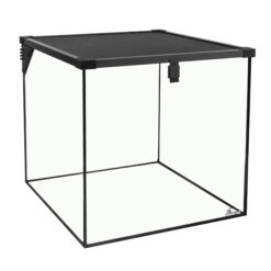 Terraires avec grille coulissante, 40x40x40cm; 4mm