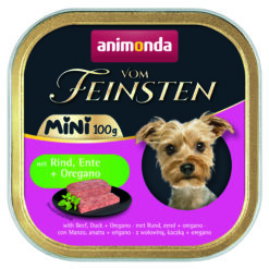 Animonda, Hund, V. Feins. Mini,Rind, Ente MHD 12/25