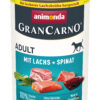 Animonda, Hund, GranCarno Adult m. Lachs+Spinat MHD 11/25